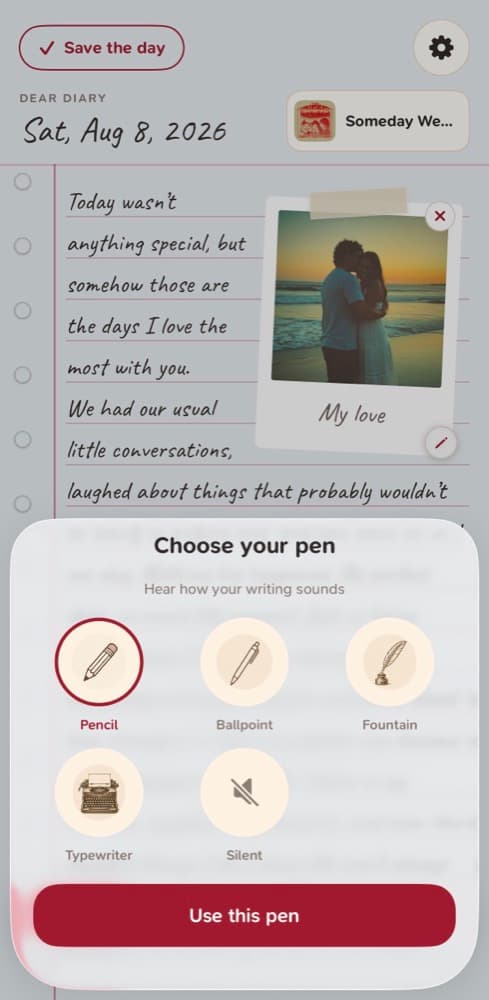 Add a Polaroid